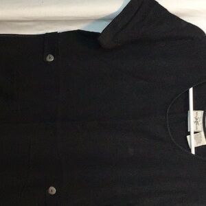 Black Short Sleeve Top